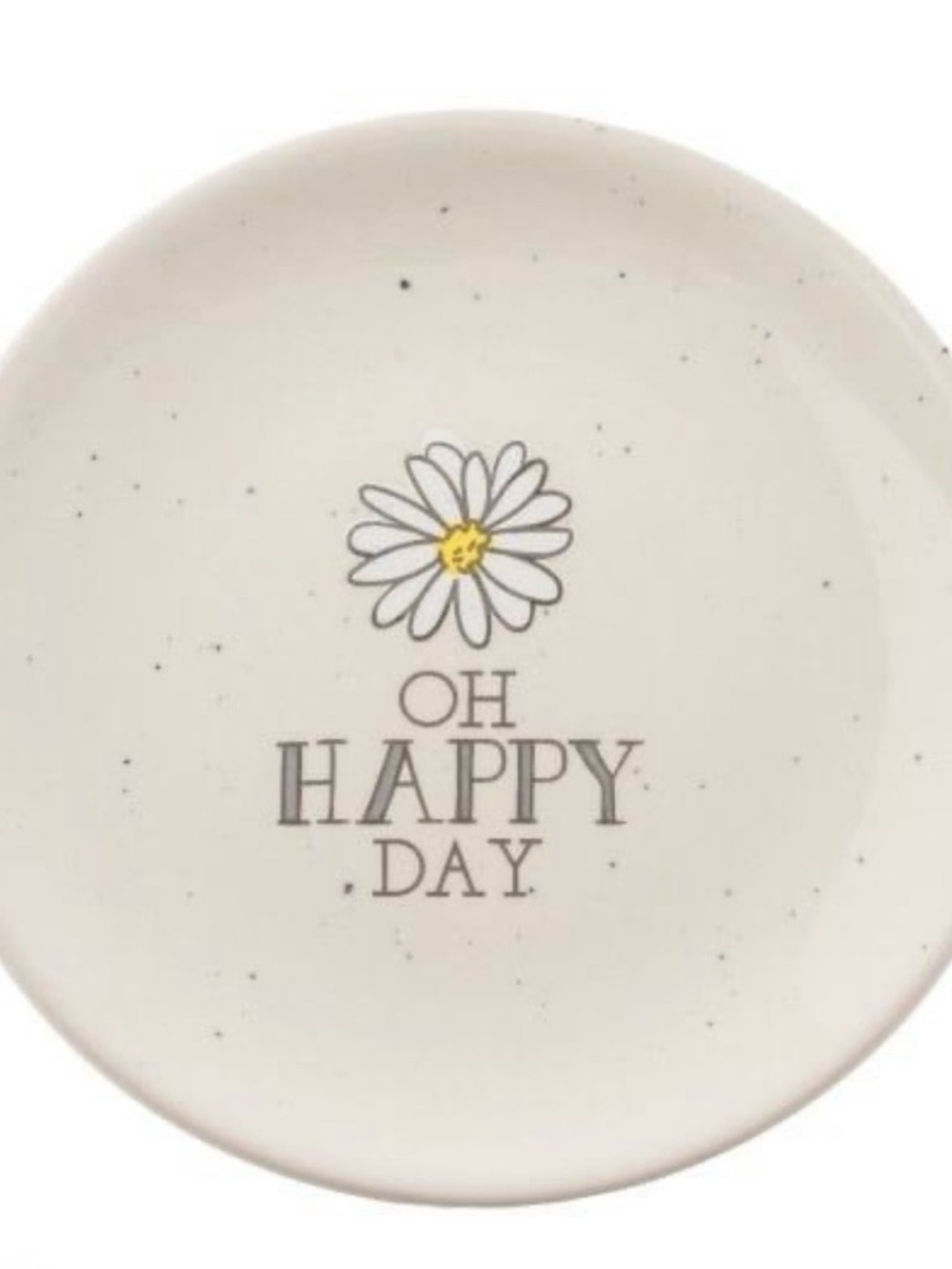 12 Count Ring Dish  Oh Happy Day Decorative Daisy